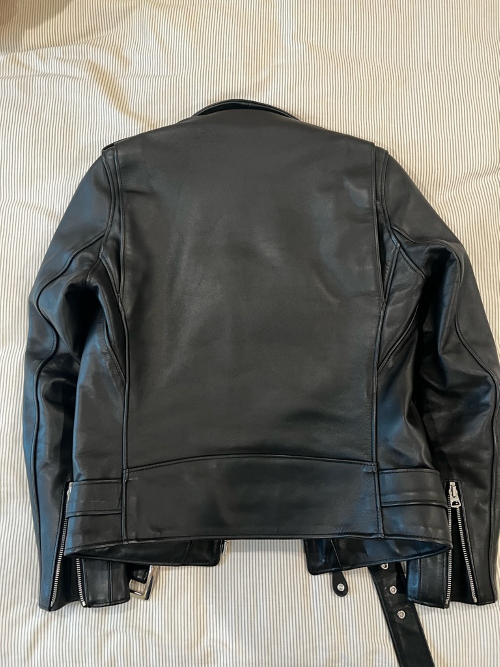 Schott NYC Perfecto 613s Black Leather Biker Jacket - Picture 5 of 14